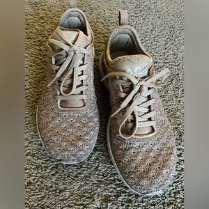 APL Techloom Phantom running shoes rose gold size 8